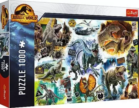 Puzzle 1000el Na tropie dinozaurów 10727 Trefl